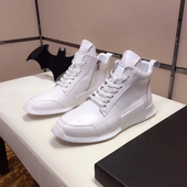 潮流小白鞋 休闲百搭男士 鞋 真皮牛皮2025新款 男鞋 时尚 子韩版 高帮鞋