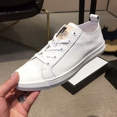 男透气懒人休闲鞋 欧洲站男鞋 男真皮软面软底板鞋 一脚蹬小白鞋 夏季