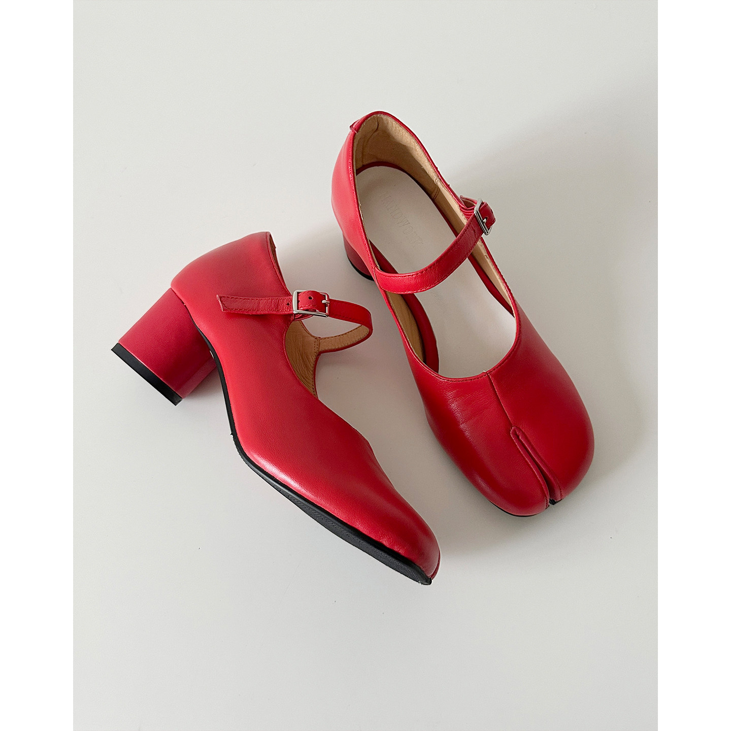 羊皮版~~小众设计可爱呆萌分趾鞋女里外全皮透气舒适猪蹄鞋小个子,女鞋,玛丽珍鞋,淘宝优惠券,粉丝福利购,淘宝优惠卷