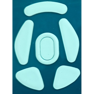 适用雷柏鼠标脚贴VT9PRO mini漫步者g3m弧边特氟龙控制冰顺滑 air