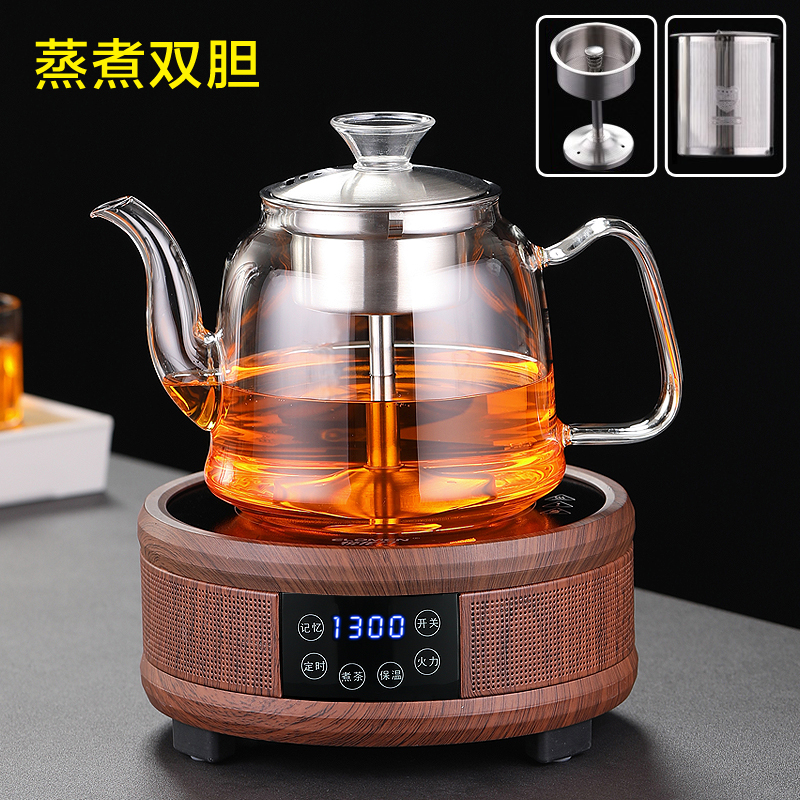 玻璃蒸煮茶壶电陶炉专用煮茶器