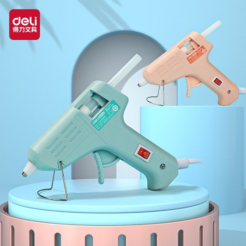 得力热熔胶枪手工DIY制作电热溶胶枪高粘家用儿童胶水条热融胶棒,五金/工具,热胶枪,淘宝优惠券,粉丝福利购,淘宝优惠卷