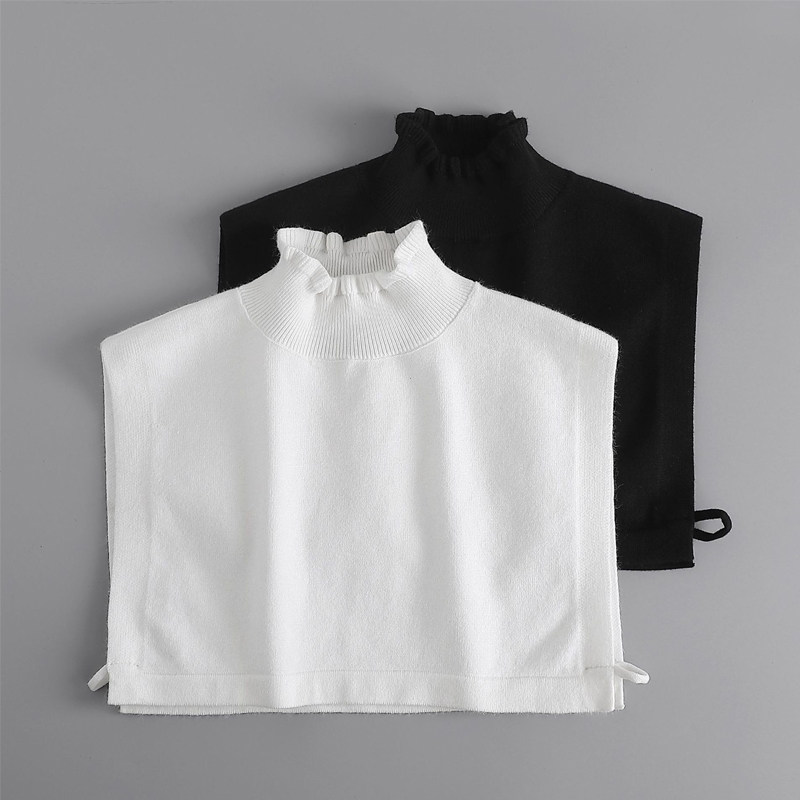 冬季假领子女高领毛衣假领木耳边围脖套保暖高领针织护颈椎假衣领,服饰配件/皮带/帽子/围巾,假领,淘宝优惠券,粉丝福利购,淘宝优惠卷