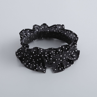 显气质花纹波点荷叶小单领立领木耳边衬衫装饰领配裙子假领子单独