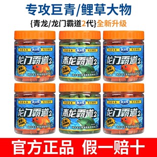 龙王恨龙门霸道青龙霸道颗粒二代青鱼草鱼挂钩打窝皮筋颗粒饵料