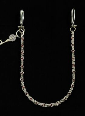 新款24ss龙骨珠裤链原创手作vibe风高级穿搭腰链小众挂链不撞款