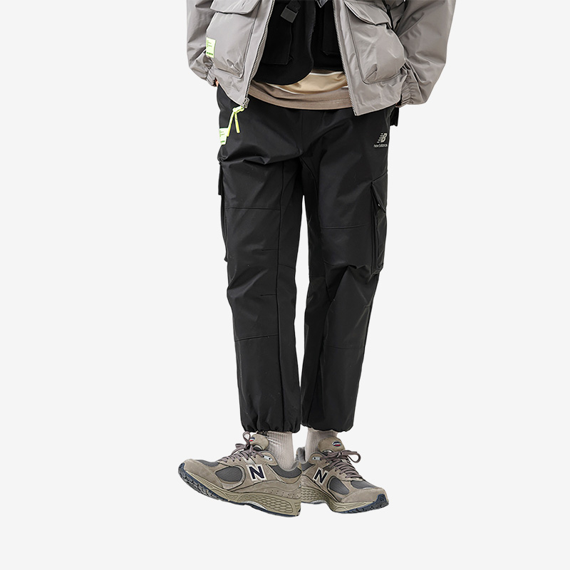 New Balance/NB新款男子宽松透气耐磨休闲运动工装长裤AMP21364
