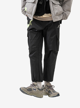 New Balance/NB新款男子宽松透气耐磨休闲运动工装长裤AMP21364