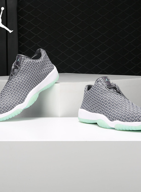 Nike/耐克正品AIR JORDAN FUTURE LOW BG 未来蓝色女跑步鞋724813