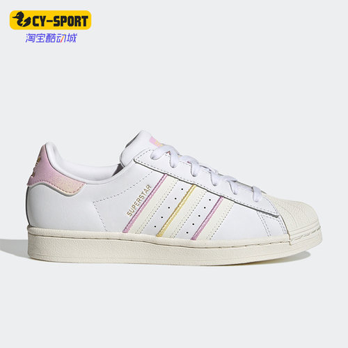 Adidas/阿迪达斯皮革拼接系带