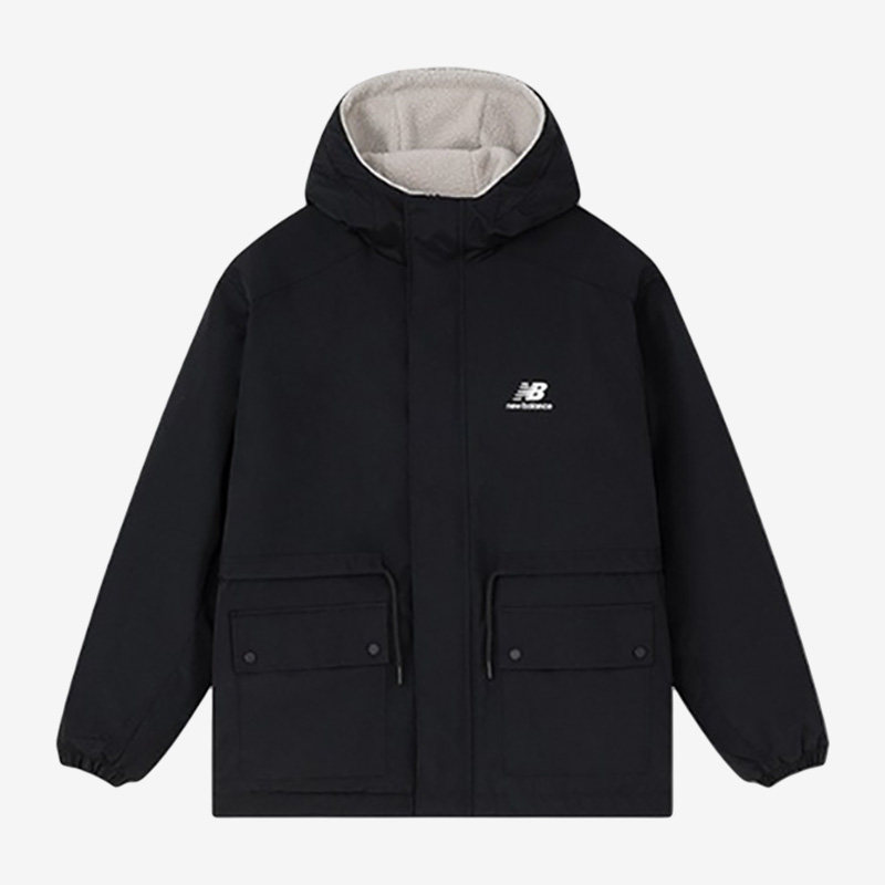New Balance/NB春季男子新款运动休闲连帽双面夹克外套AMJ31303