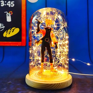 火影忍者旋涡鸣人佐助卡卡西小樱鹿丸手办送男女友生日礼物品盒