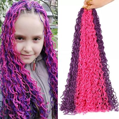ZiZi Box Braids Crochet Hair Curly Braiding Hair Extensions