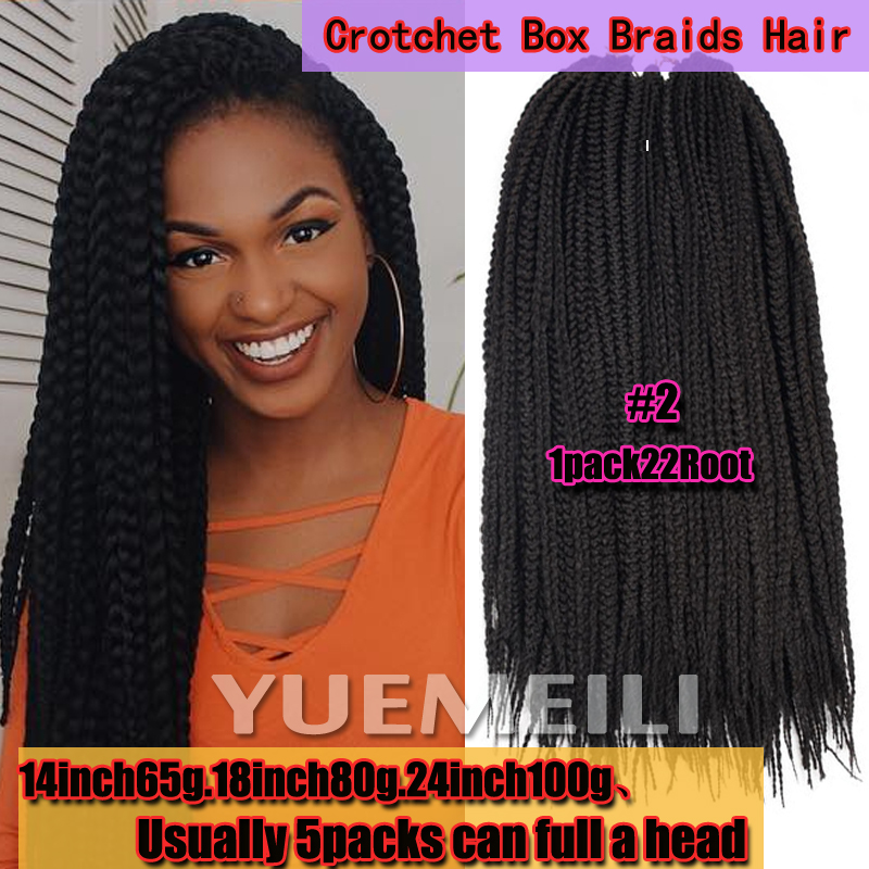 Length:22inch box braids, per Package:22roots,Net Weight:120g box braids hair, suggest to order 6 pack for one girl!!!its free shipping!!!