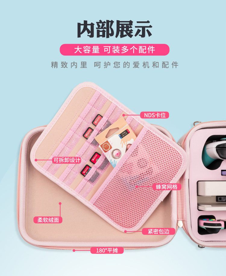 SWITCH STORAGE BAG HARD CASE NS PRO CONTROLLER GAME CONSOLE PROTECTION BAG CROSSBODY CONSOLE BASE ACCESSORIES HANDLE CASE