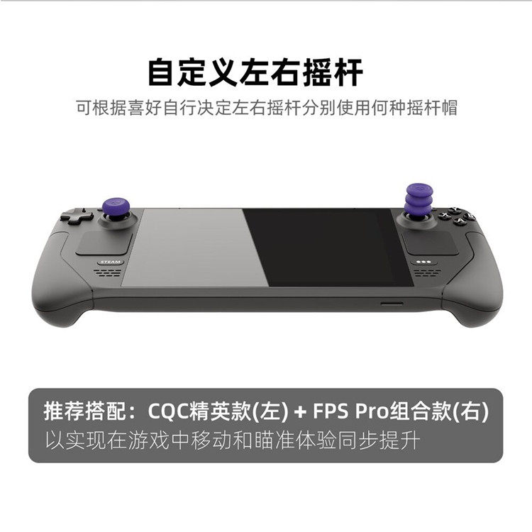 SKULL&CO STEAM DECK OLED JOYSTICK CAP ROG ALLY HAND SWEAT PROTECTOR MUSHROOM HEAD COVER