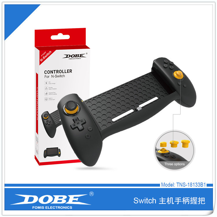 DOBE GENUINE SWITCH HOST HANDLE GRIP NS JOY-CON GAME HANDLE PRO HANDLE DOUBLE VIBRATION