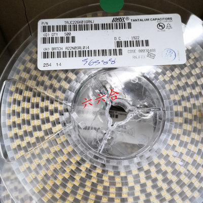 实拍现货TAJD106M025RNJ 25V10UF106E7343AVX贴片钽电容原装正品