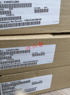 实拍现货TPSB107M010R0400 10V100UF107A3528AVX贴片钽电容原装