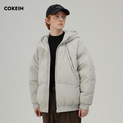 COKEIN羽绒服男连帽冬季