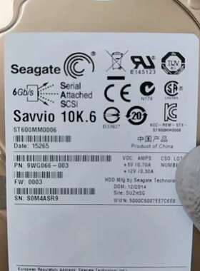 议价0通电 Seagate/希捷 Savvio 10K.可维修