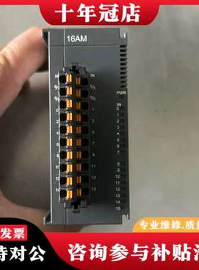 议价台达PLC模块AS16AM10N-A，功能正常，外观如图，成可维修
