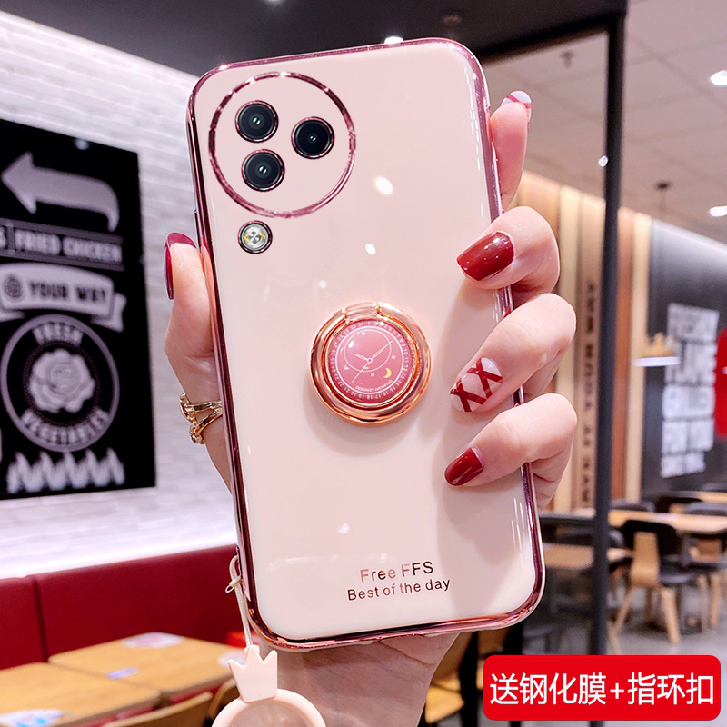 小米civi3硅胶钟表指环手机壳