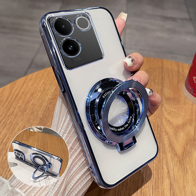 vivoS17e硅胶透明电镀手机壳