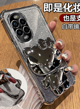 适用华为nova13手机壳nove13pro透明保护硅胶套自带镜头膜BLK一AL80全包防摔MIS软00女note高级感novo支架por