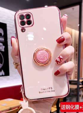 适用华为nova6se手机壳nove6es保护硅胶套JNY一AL10镜头全包防摔novo软壳nowa网红JNYAL可爱note女潮牌新款in