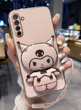 适用oppoK5手机壳oppo保护K5硅胶套PCNM00全包防摔opk软壳oppk可爱oopok卡通opopk女潮0pp0高级感opook带镜子