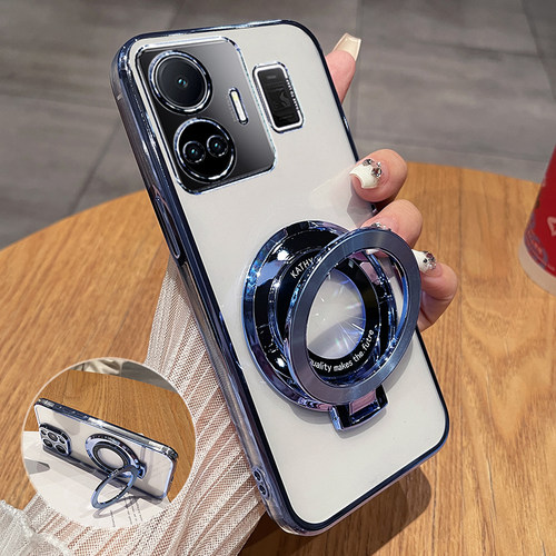 真我GTneo5硅胶透明电镀手机壳