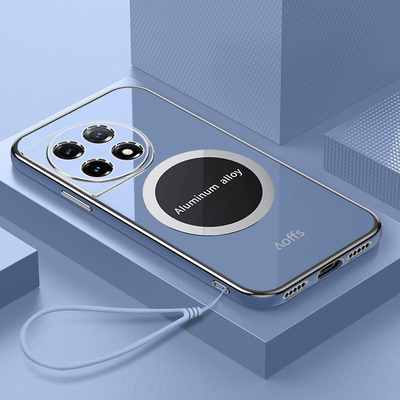 一加11硅胶简约手机壳磁吸