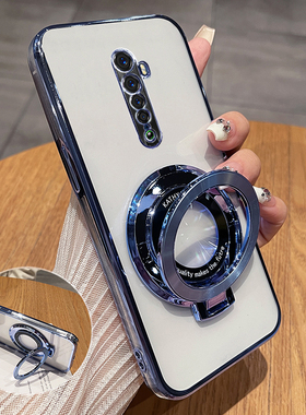 适用opporeno2手机壳reno2z透明保护oppo硅胶套opopreno全包防摔opporeon软壳0pp0超薄oppreon男女高级带支架