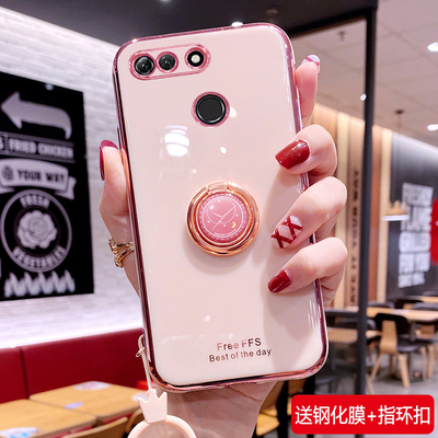 适用华为荣耀V20手机壳honorV20保护硅胶套PCT一AL10镜头全包防摔PCTAL软壳v2o网红外壳可爱女潮牌冷淡风新款