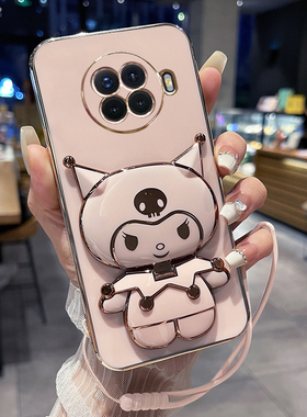 适用oppoace2手机壳oppo保护Ace2硅胶套eva全包防摔软壳opopace可爱卡通opporenoace女oppoaec高级0pp0带镜子