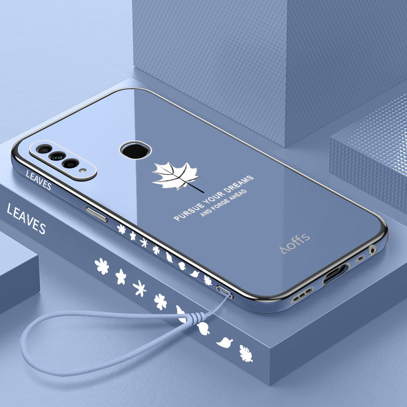 OPPOA8软胶日韩、简约、创意保护壳枫叶