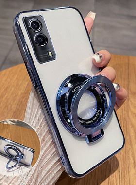 vivoT1x硅胶透明电镀手机壳