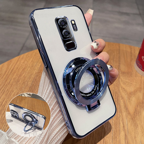 三星S9+硅胶透明电镀手机壳