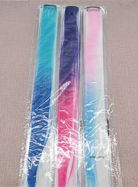 E126D炫彩双色辫子发卡+12起假发夹头饰品义乌小商品外贸小饰品