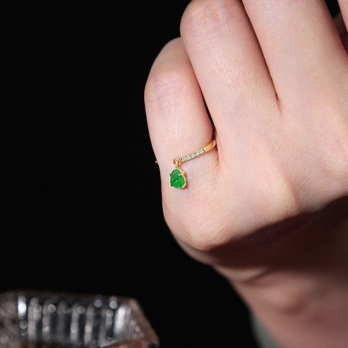 和颜悦色戒指精致小众