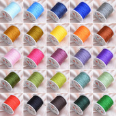 71号玉线diy手工编织材料细款 0.4mm珠宝线红绳无弹力绑吊坠串珠线