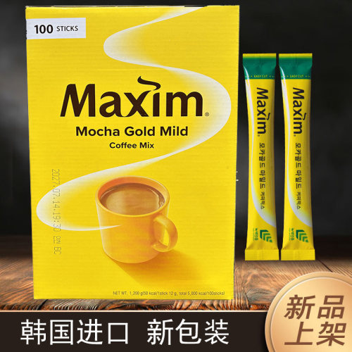 韩国麦馨摩卡咖啡100条