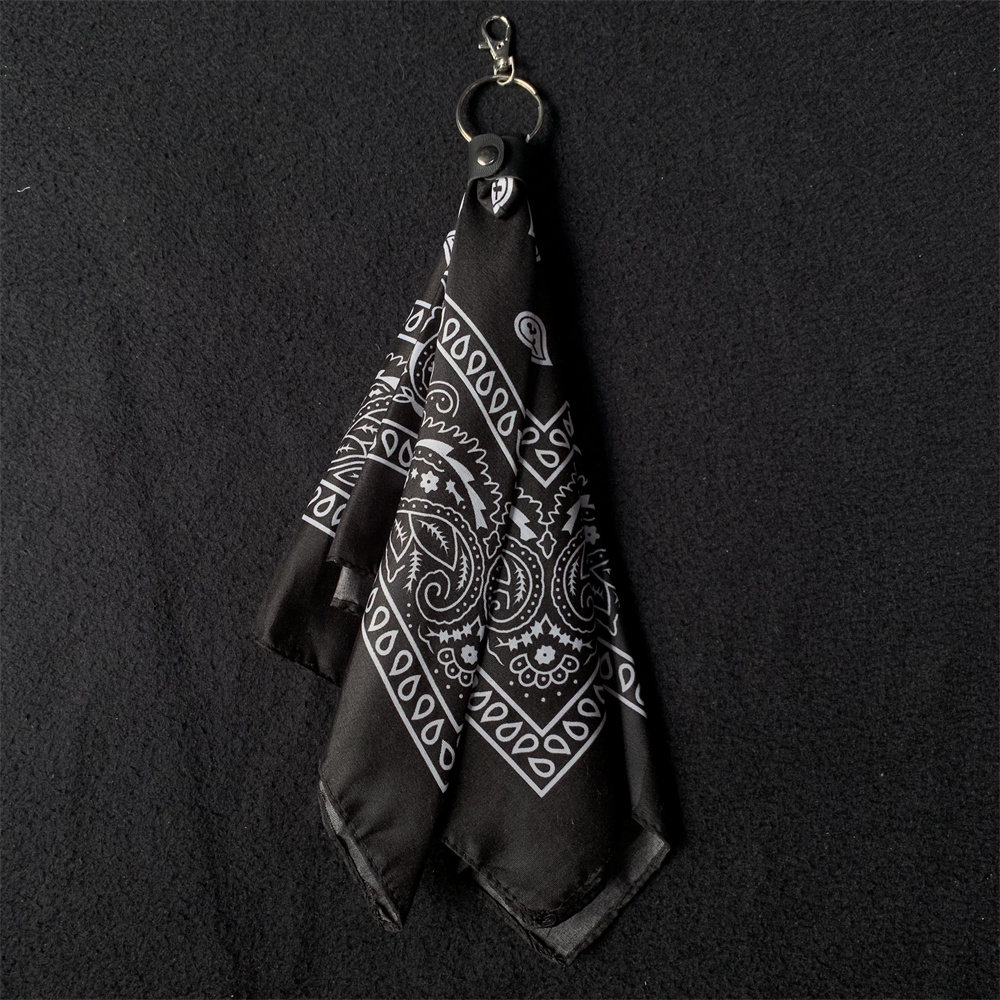 潮人百搭挂饰学生情侣配饰腰果花街舞裤链黑色腰链挂件男女钥匙扣