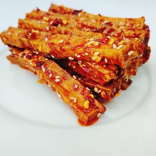 湖南特产正宗豆干娄底新化麻辣香干冷水江麻辣兰花干美食零食小吃