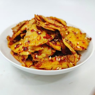 湖南特产牛板筋冷水江麻辣牛肉筋零食小吃休闲