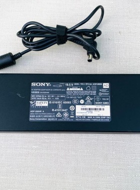 原装SONY索尼液晶电视机19.5V10.26A电源适配器ACDP-200D02充电线