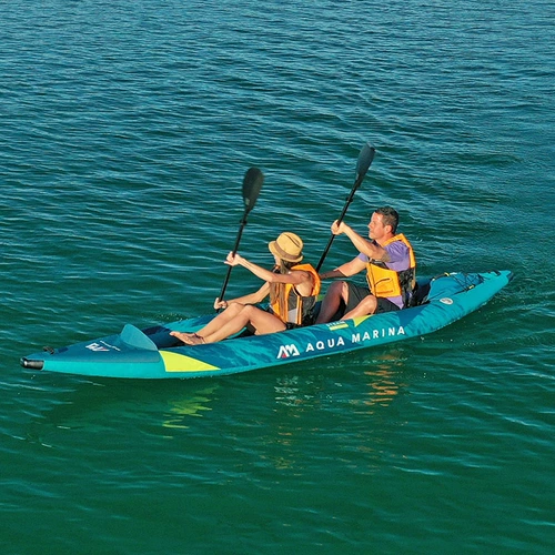 Aquaamarina/Music -потоковая номера K2 Кожаная лодка сингл и двойная лодка река Rapon Kayak Kayak