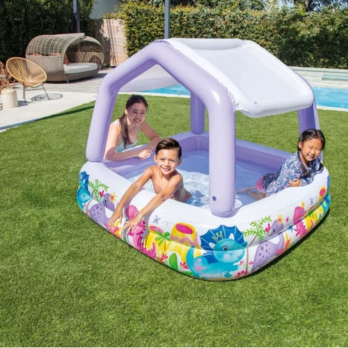 INTEX Морской надувной большой бассейн с шариками