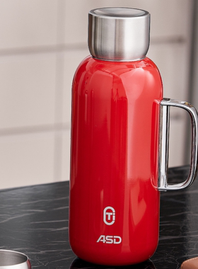 爱仕达钛享保温壶RWS17P16Q-TG家用1.7L纯钛内胆健康真空热水壶